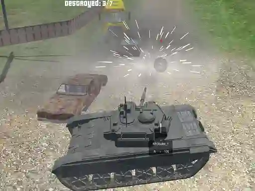 Oyunu Tank Shooting Simulator çevrimiçi
