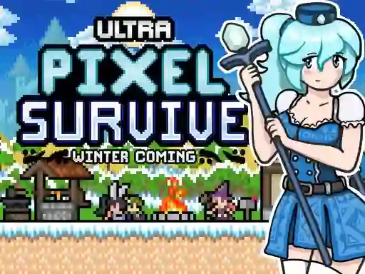 Oyunu Ultra Pixel Survive Winter Coming çevrimiçi