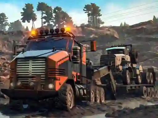 Oyunu Trucks in Mud Jigsaw çevrimiçi