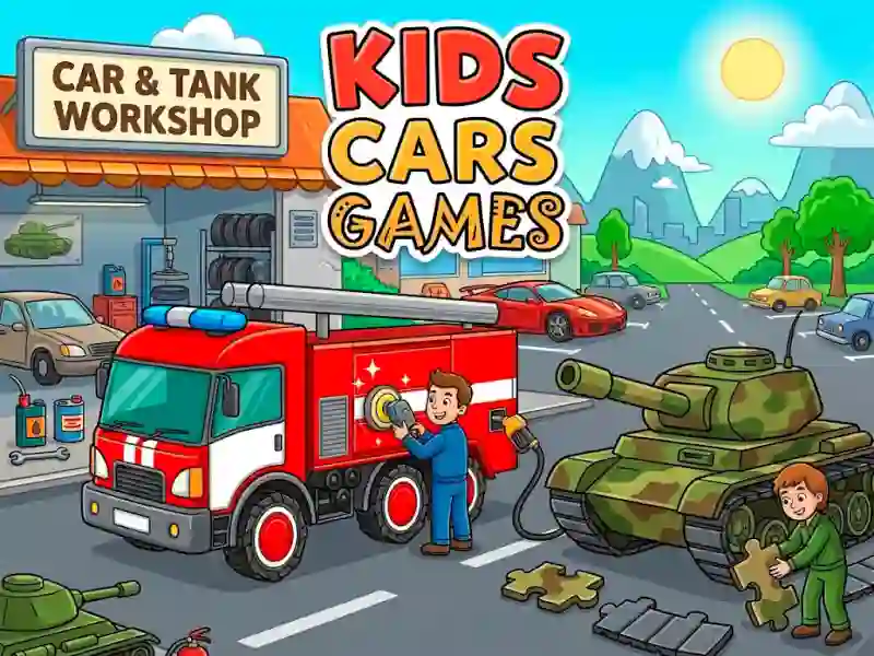 Oyunu Kids Cars Games çevrimiçi