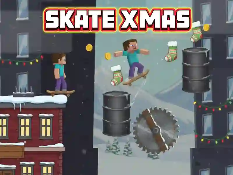 Oyunu Skate Xmas çevrimiçi