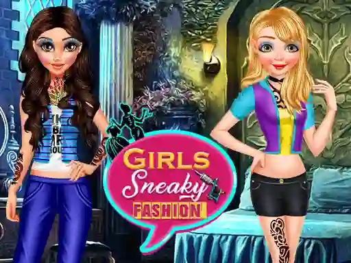 Oyunu Girls Sneaky Fashion çevrimiçi