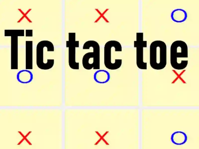 Oyunu Tic tac toe çevrimiçi