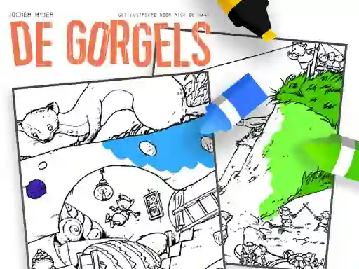 Oyunu Coloring Gorgels çevrimiçi