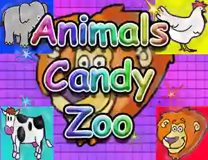Oyunu Animals Candy Zoo çevrimiçi