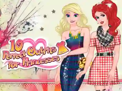 Oyunu 10 Perfect Outfits for Princesses çevrimiçi