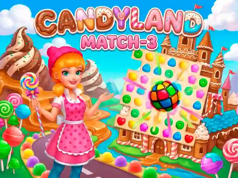 Oyunu Candyland: Match-3 çevrimiçi