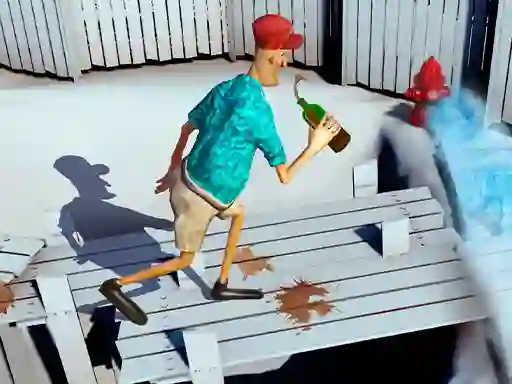 Oyunu Drunk Man 3D çevrimiçi