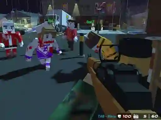 Oyunu GunGame 24 Pixel çevrimiçi
