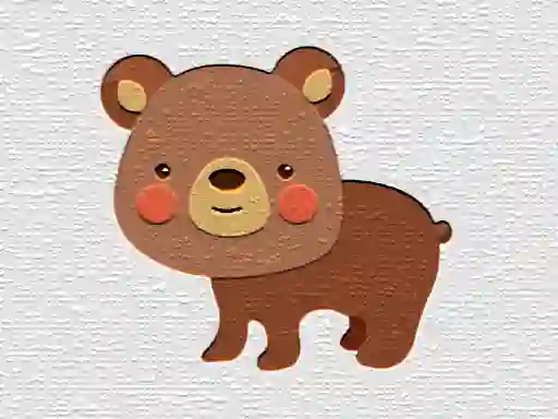 Oyunu Cartoon Bear Puzzle çevrimiçi