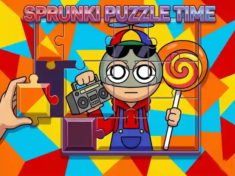 Oyunu Sprunki Puzzle Time çevrimiçi