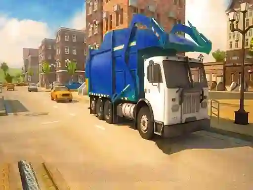 Oyunu Road Garbage Dump Truck Driver çevrimiçi
