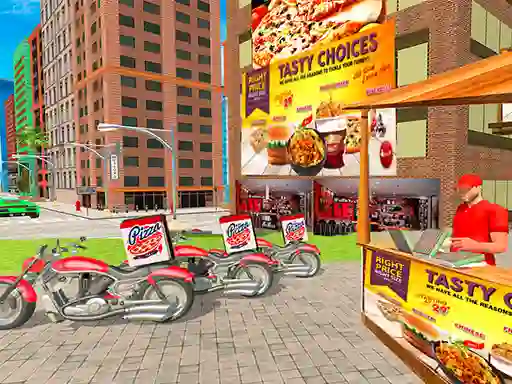 Oyunu Pizza Delivery Boy Simulation çevrimiçi
