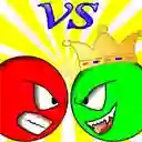 Oyunu Red ball vs green king çevrimiçi