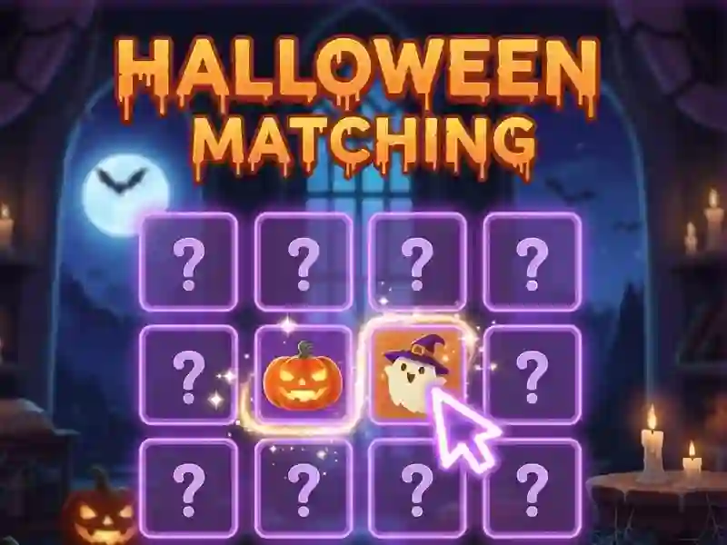 Oyunu Halloween Matching çevrimiçi