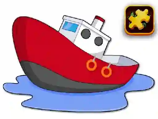 Oyunu Cartoon Ship Puzzle çevrimiçi