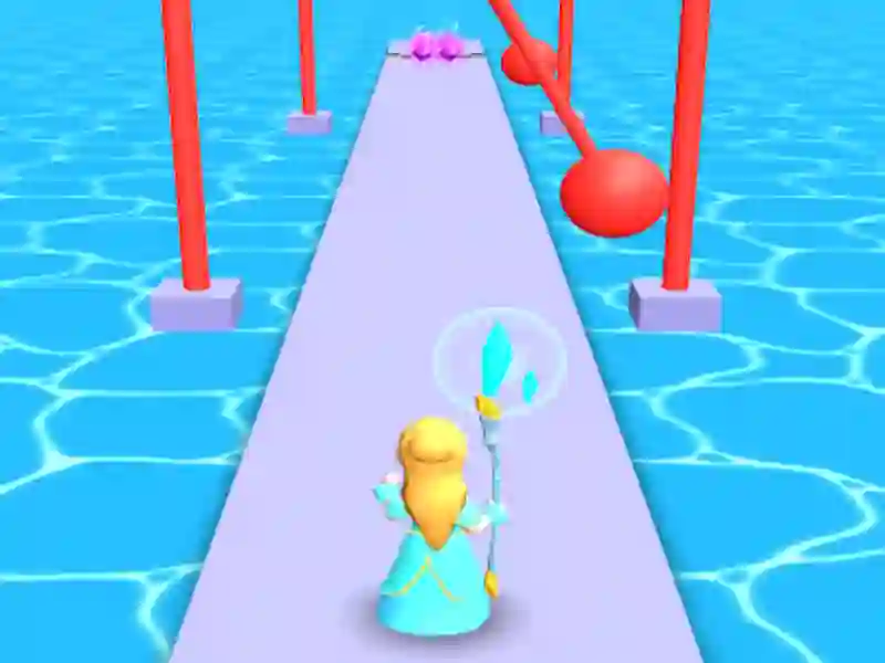 Oyunu Frozen Race 3D çevrimiçi