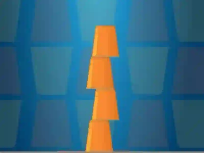 Oyunu Cups Tower Builder çevrimiçi