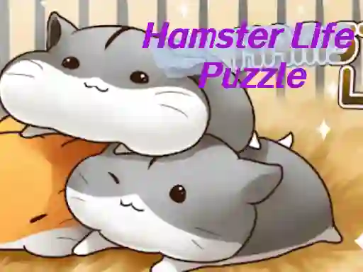 Oyunu Hamster Life Puzzle çevrimiçi
