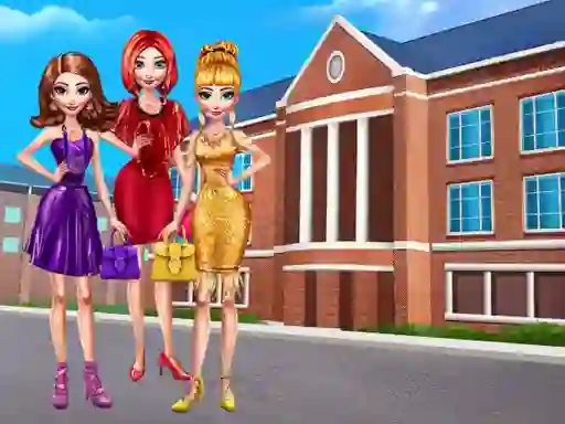 Oyunu College Girls New Dress çevrimiçi