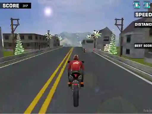 Oyunu Highway Rider Motorcycle Racer çevrimiçi