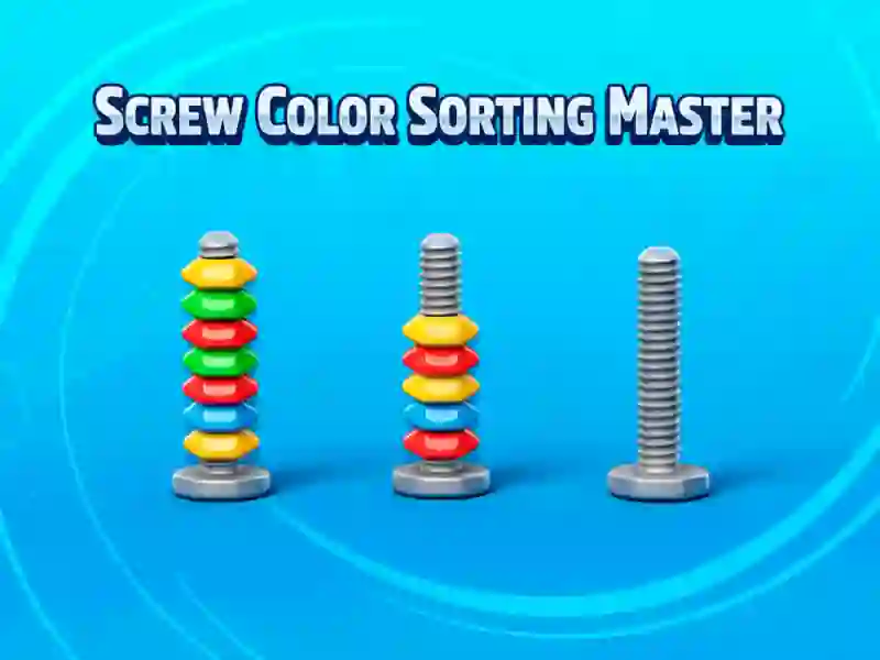 Oyunu Screw Color Sorting Master çevrimiçi