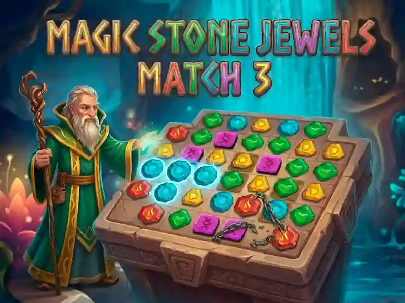 Oyunu Magic Stone Jewels Match 3 çevrimiçi