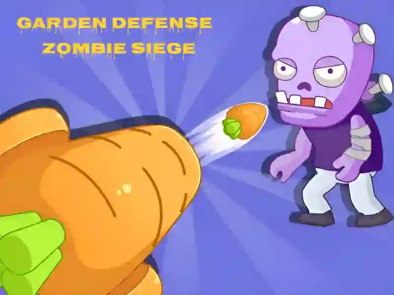 Oyunu Garden Defense - Zombie Siege çevrimiçi