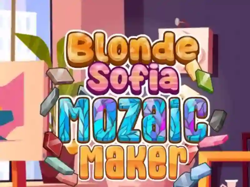 Oyunu Blonde Sofia: Mozaic Maker çevrimiçi