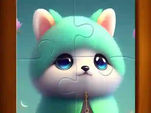Oyunu Cute Cat Jigsaw Puzzle çevrimiçi