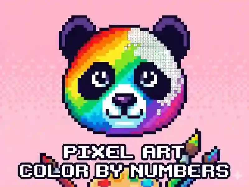 Oyunu Pixel Art - Color by Numbers çevrimiçi