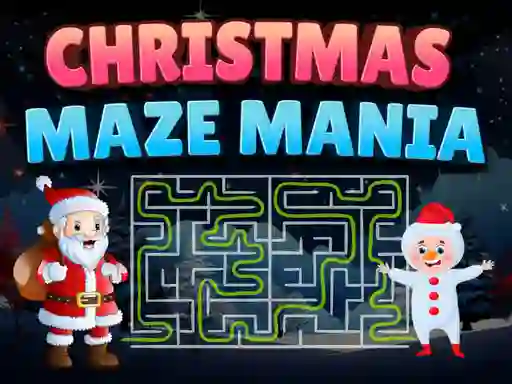 Oyunu Christmas Maze Mania çevrimiçi
