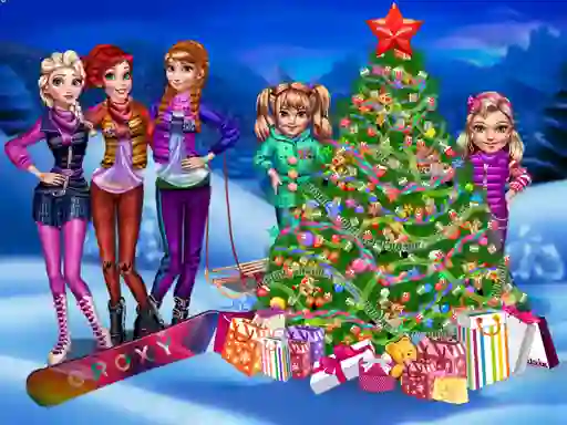 Oyunu Princess Christmas Night çevrimiçi