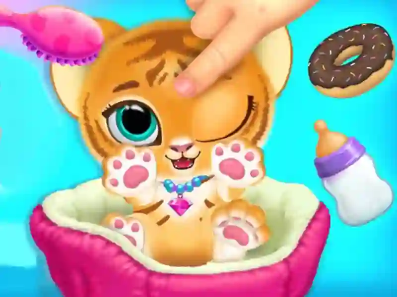 Oyunu Baby Tiger Care çevrimiçi