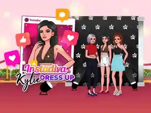Oyunu Instadiva Kylie Dress Up çevrimiçi