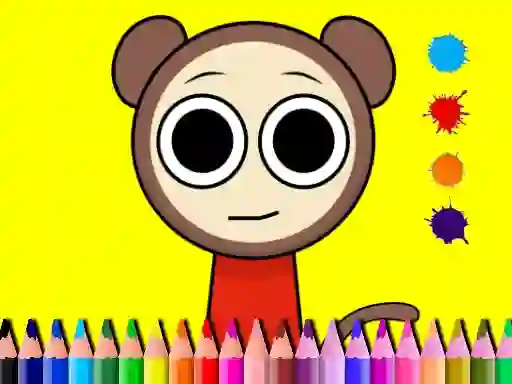 Oyunu Sprunki Valentine Coloring book çevrimiçi