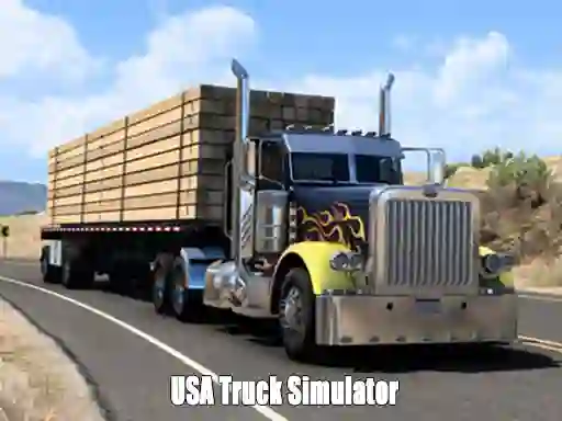 Oyunu USA Truck Simulator 2024 çevrimiçi