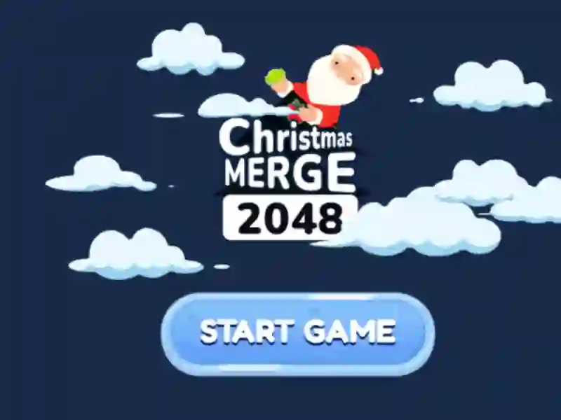 Oyunu Christmas Merge 2048 çevrimiçi