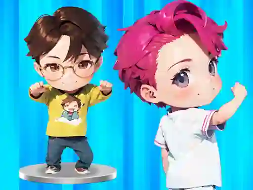 Oyunu BTS Chibi Claw Machine çevrimiçi