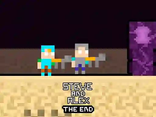 Oyunu Steve and Alex TheEnd çevrimiçi
