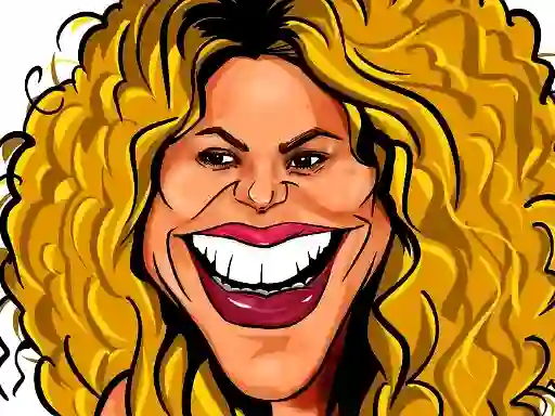 Oyunu Shakira Funny Face çevrimiçi