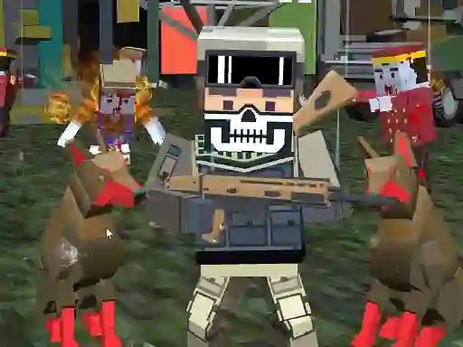Oyunu MultiGun Arena 3D Zombie Survival çevrimiçi