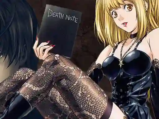 Oyunu Death Note Anime Jigsaw Puzzle Collection çevrimiçi