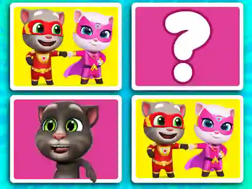 Oyunu Talking Tom Match'Up çevrimiçi