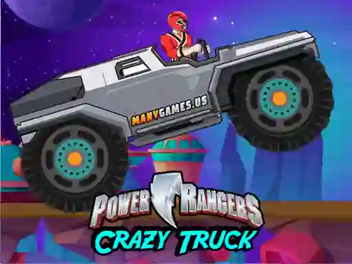 Oyunu Power Rangers Crazy Truck çevrimiçi