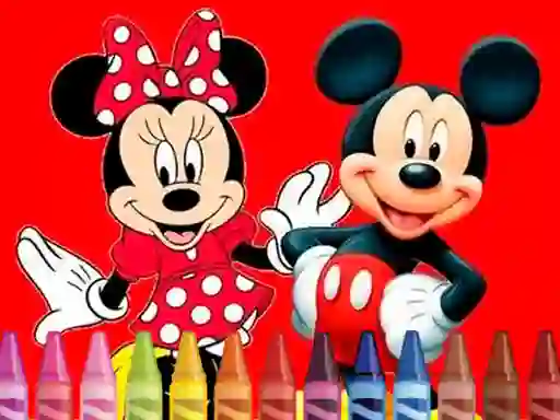 Oyunu Mickey Mouse Coloring çevrimiçi