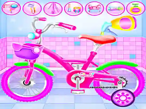 Oyunu Girl Bike Fix & Washing Salon çevrimiçi