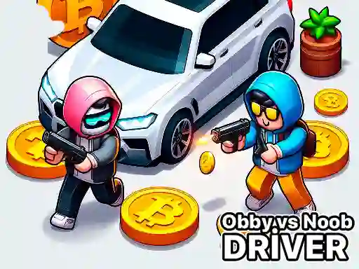 Oyunu Obby vs Noob Driver çevrimiçi