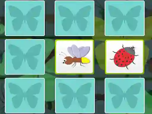 Oyunu Kids Memory game - Insects çevrimiçi