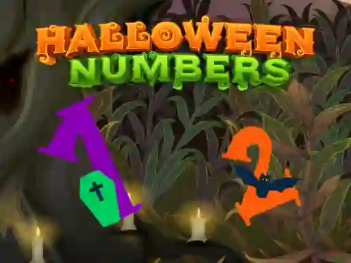 Oyunu Halloween Numbers çevrimiçi